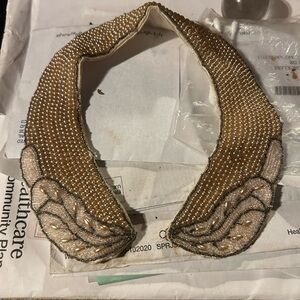 Elegant Beaded Collar Necklace